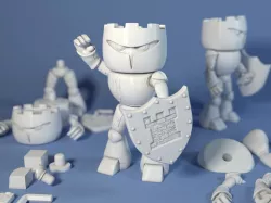 Castleman Warrior, a mascot