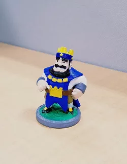 Clash Royale - Blue King