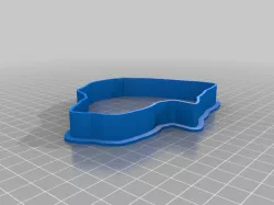 Doodle head cookie cutter