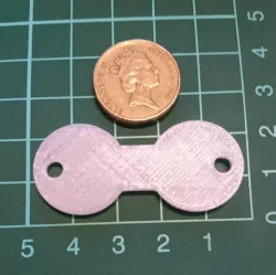 Double Trolley Token - Australian Supermarket Shopping Cart Token Coles, Woolworths, Aldi, IGA