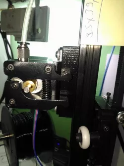Extruder @360 mount Kossel mini