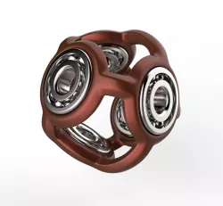 Fidget spinner ball
