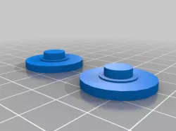 Fidget spinner caps