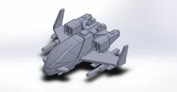 GI Joe SkySweeper Jet (Firebat variant)
