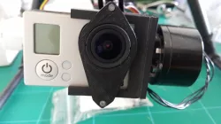 Gopro hero 3 gimbal mount