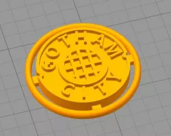Gotham City Keychain