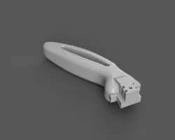 Handle for the The X-ACTO "Heavy Duty" "Wood" Guillotine Paper Cutter