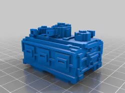 Human Steam Tank for Scavengers Wargame