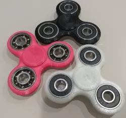 Kid Sized Fidget Spinner with Concave Caps