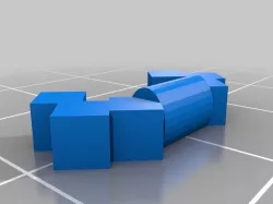 Lego SIzed Minecraft Tools: Firestarter Steel, Gardeing Hoe, Axe V2.0