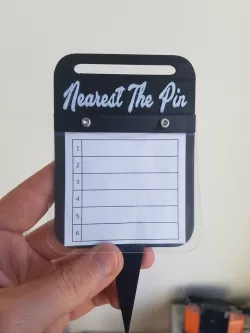 Longest Drive and NTP Golf Competition Markers