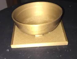 Mame Bonsai Oval pot with flowerpot dish 