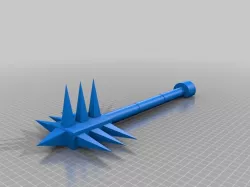Morning star / guten tag (mace ish german weapon)