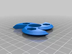 My Customized Deadly Wave Fidget Spinner (pick-a-weight)