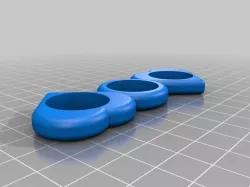 My Customized Rotated Heart (pick-a-weight) Fidget Spinner