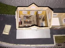 N-scale Faller 212117 Station Interior