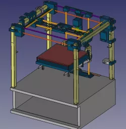 nightliner - ikea "trysil" based 3d printer