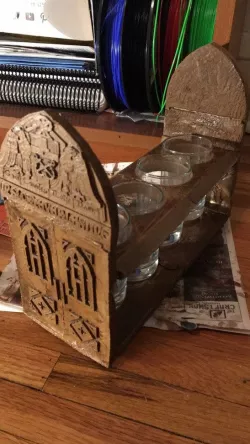 Notre Dame Basilica Door Beer Flight 