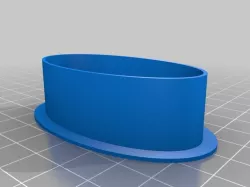 Oval Cookie Cutter Generator
