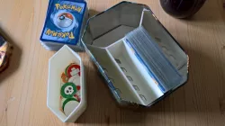 Pokemon card deck organizer box