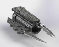 Predator Gauntlet (Left arm)