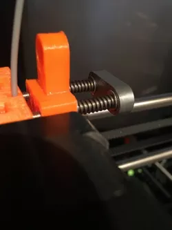 Prusa filament button