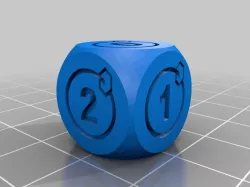 Psi die for Android Netrunner