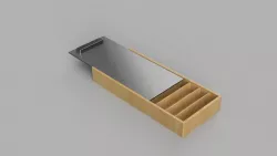 Resistor storage box