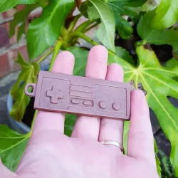 Retro Joypad Keyring