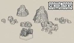 Rocks for Scavengers Wargame