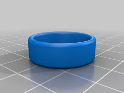 rounded rectangle ring 21mm 2w 8h