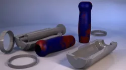 Rubber grip mould