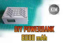 Small Powerbank 8000 mAh DIY