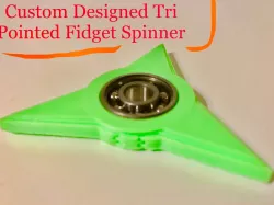 Tri Pointed Fidget Spinner