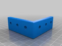 ultimaker 2 alu extrusion clone top corner  bracket