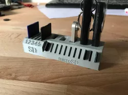 USB, SD and micro SD Card stand