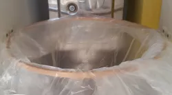 Wood Loop holder to hang bags