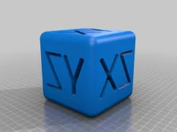 XZY CUBE 100MM 10MM FILLET EDGE
