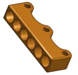 鞋帶扣圓磁鐵-Shoelaces buckle round NdFeB magnets-Ø8x4