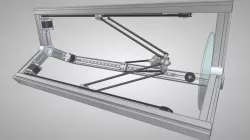 3D printer, MiniTec profile system, star frame, delta
