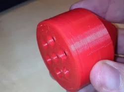 3D printer shaker / maraca.  No gluing or beads required!