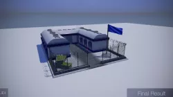 Barrack Low-poly  3D model