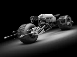 Batpod 3D model
