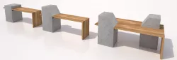Bench-02 3D model