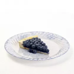 Blueberry Pie Slice 3D model
