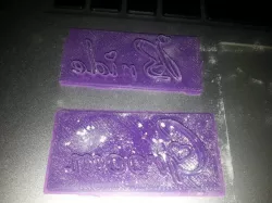 Bride and Groom Icing stamp