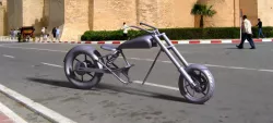 Chopper Bike Modified from Royal Enfield