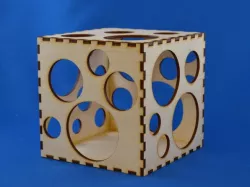 Circle cutout box