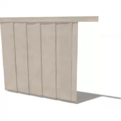 Cloth Pull Curtain 3D model
