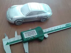 Cnc machined aluminum toy car